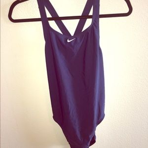 Nike One-piece Fast Back Swimsuit Size 14